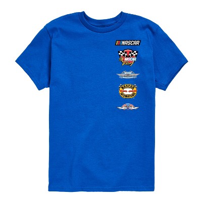 Boys' - NASCAR - Historical Logos Stacked Short Sleeve Graphic T-Shirt