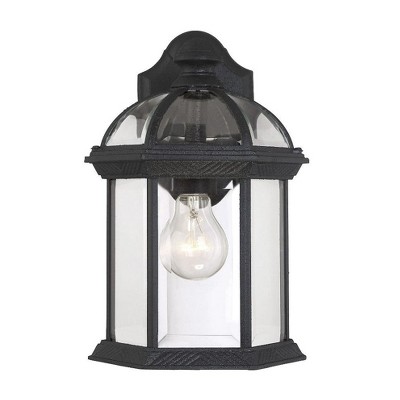 Savoy House Kensington 1 - Light Wall Light in  Textured Black