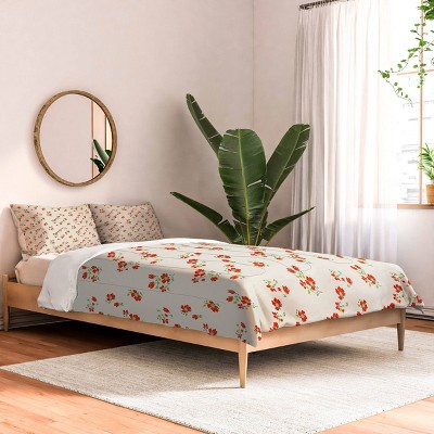 Deny Designs Holli Zollinger Vintage Floral Holli Zollinger Queen/Full Comforter and Sham Set (2-3pc Set)