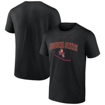 NCAA Arizona State Sun Devils Men's Black Core T-Shirt