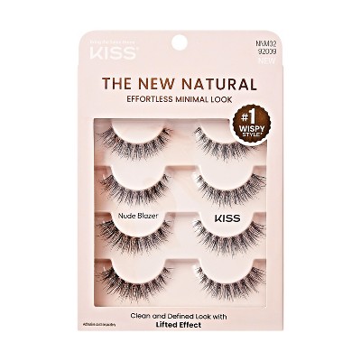 KISS Products The New Natural False Eyelashes - Nude Blazer - 4ct