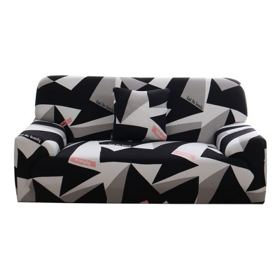 PiccoCasa Stretch Sofa Cover 1/2/3/4 Seater Lounge Couch Removable Slipcover 1 Piece