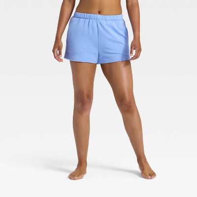 Women's PeachySoft French Terry Fleece Lounge Shorts - Wild Fable™