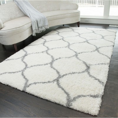 Rugs America Cloud Shag Geometric Contemporary Area Rug
