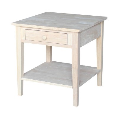 International Concepts Spencer End Table Antique