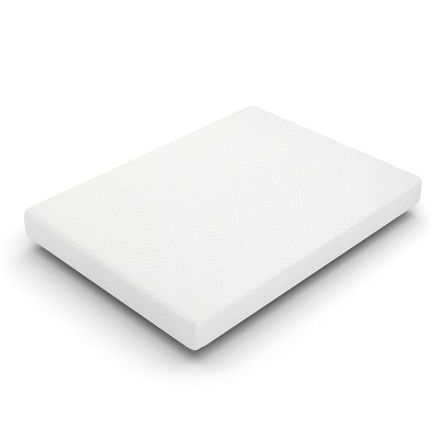 Resenkos Twin Size Memory Foam Mattress in a Box, 2"" Gel Green Tea AeroFusion Memory Foam, 6" Flex Support Base, Foam Soft Touch,  8"