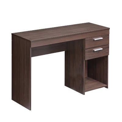 Home Office Workstation with Storage Espresso - Techni Mobili