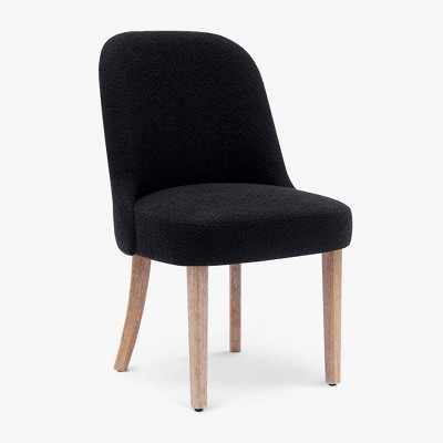 WestinTrends Mid-Century Modern Upholstered Boucle Dining Chair