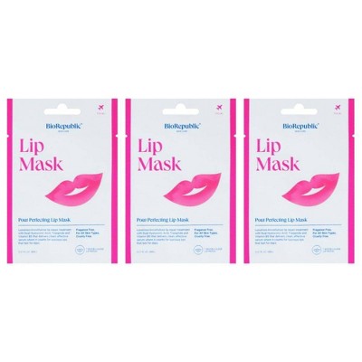 BioRepublic SkinCare Lip Masks - 3pk