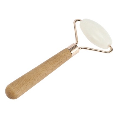 Unique Bargains Simple Portable Facial Roller White 1 Pc