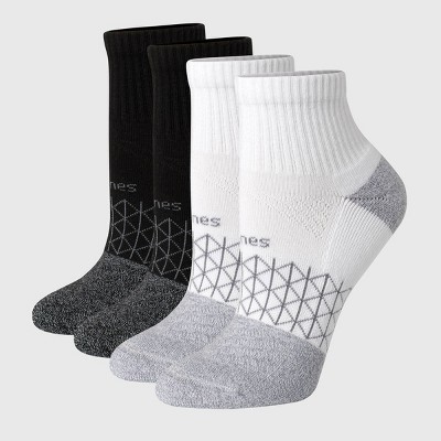 Hanes Women's 4pk Absolute Active Ankle Socks - 5-9