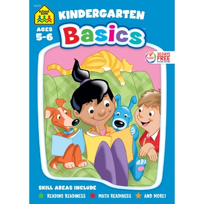 School Zone Kindergarten Basics 96-Page Workbook - (Paperback)