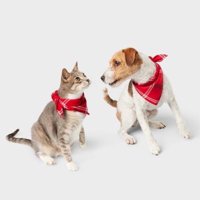 Plaid Matching Family Dog and Cat Bandana - Wondershop™ - One Size Fits Most