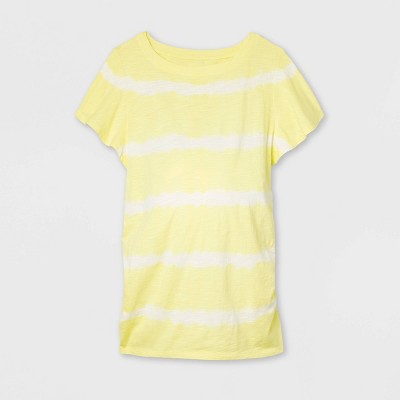 Maternity Flutter Short Sleeve Knit Top - Isabel Maternity by Ingrid & Isabel™