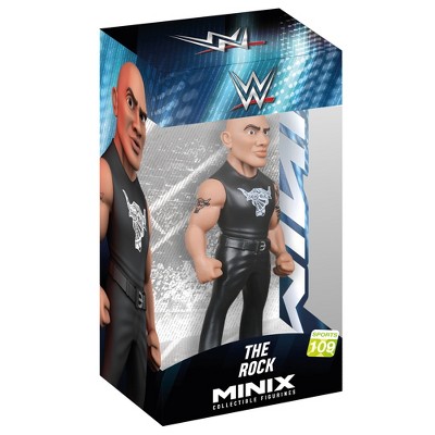 WWE Minix Collectible Figurine 4.7 inch The Rock Action Figure