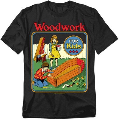 Men's Steven Rhodes Woodwork for Kids T-Shirt