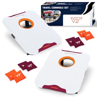 NCAA Virginia Tech Hokies All-Weather Travel Cornhole Set
