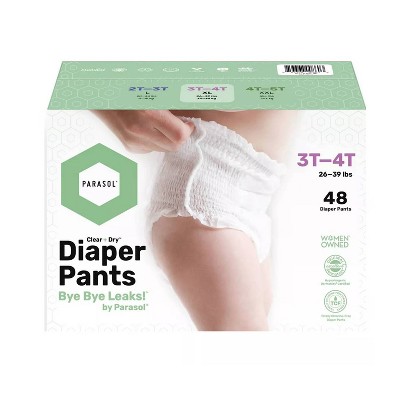 Parasol Chlorine-Free Diapers with Rash Shield Protection