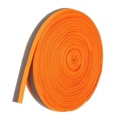Unique Bargains High Visibility Sew-on Fabric Clothing Raincoats Reflective Tape Strip