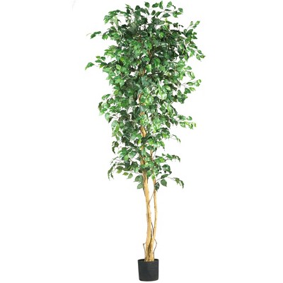 Nearly Natural 7-ft Ficus Artificial Tree