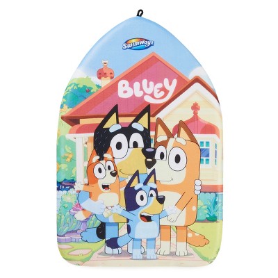 Swimways Kickboard Swim Training Floats and Board - Bluey: TPE Material, Ages 5+