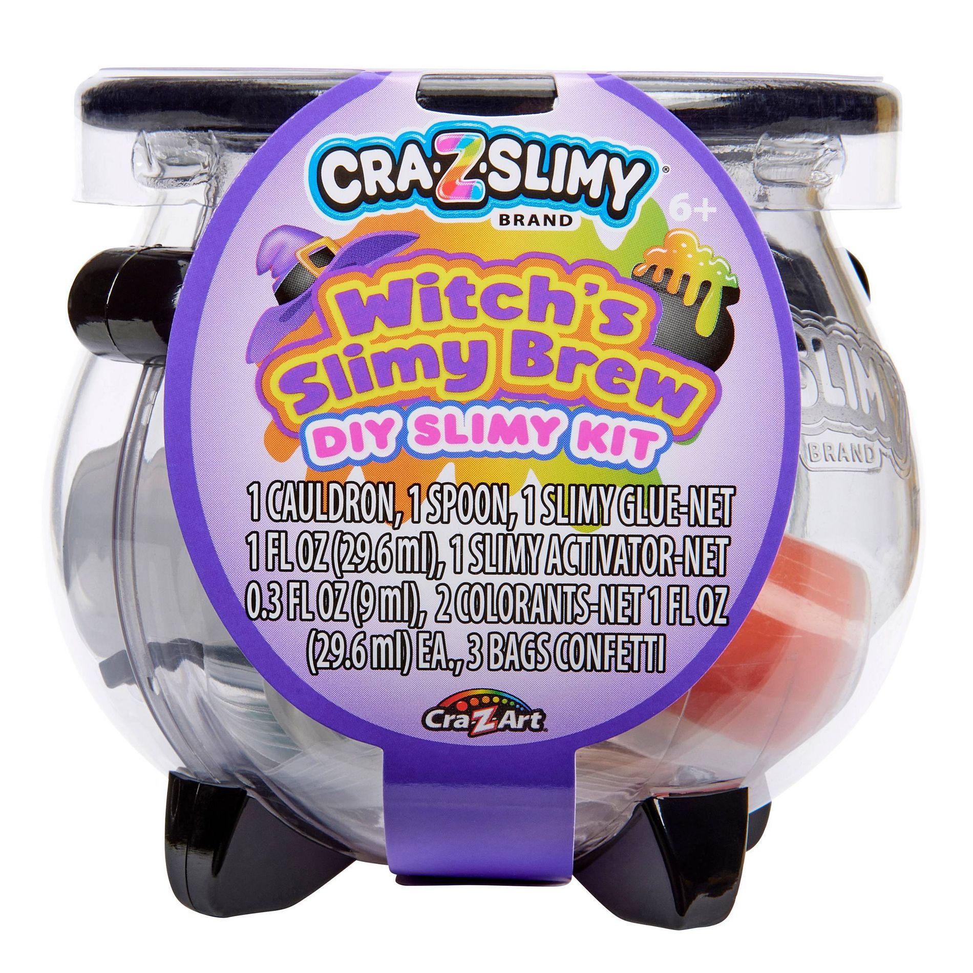 Cra-Z-Slimy Halloween Witches Brew: Educational Set with Eight Pieces for Creativity