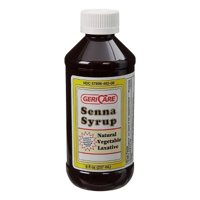 Geri Care Senna Syrup Natural Vegetable Laxative, 8 Oz