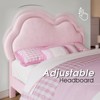 Bed Frame with LED Light,Adjustable Cloud Headboard,No Box Spring Needed - 2 of 4