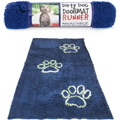 Dog Gone Smart Dirty Dog Doormat, Fast Drying Rug with Super Gripper Backing for Clean Floors - Super Absorbent and Machine Washable Mat for Muddy Paw