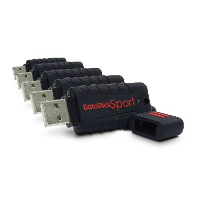 Centon Waterproof 4GB USB 5pk Black (DSW4GB5PK)