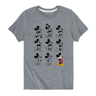Boys' - Disney - Mickey Mouse Evolution Short Sleeve Graphic T-Shirt