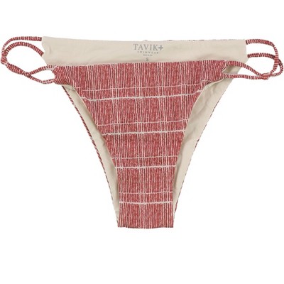 Tavik Womens Asher Knot Side Straps Bikini Swim Bottom