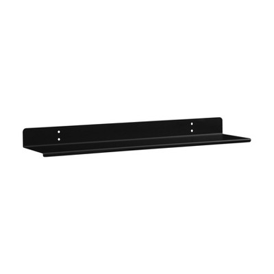 MH London Billy 24" Floating Wall Mounted Iron Shelf