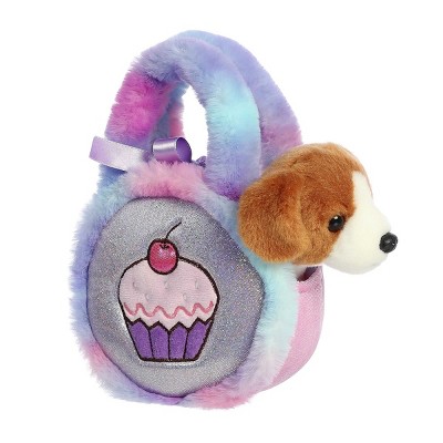 Aurora Small Cupcake Pop Purple Fancy Pals Fashionable Stuffed Animal 6"