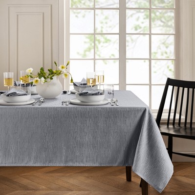 Elrene Continental Solid Texture Water and Stain Resistant Tablecloth - Elrene Home Fashions