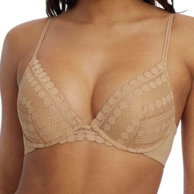 Skarlett Blue Women's Seduced Geo Dot Push-Up Underwire Bra 327230