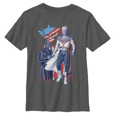 Boy's WWE Cody Rhodes Patriotic Pose T-Shirt