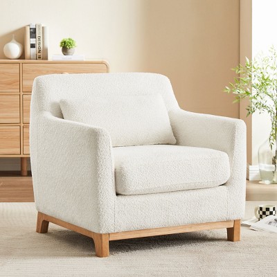 VANOMi 31.5" Upholstered Armchair, Accent Chair