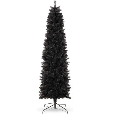 4.5ft/6ft/7ft Prelit Rose gold Artificial Christmas Tree with 150 Dual-Color LEDs & 288 Branch Tips - Includes Metal Stand
