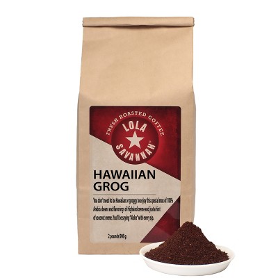 Lola Savannah Hawaiian Grog Ground Caffeinated Coffee - 32oz