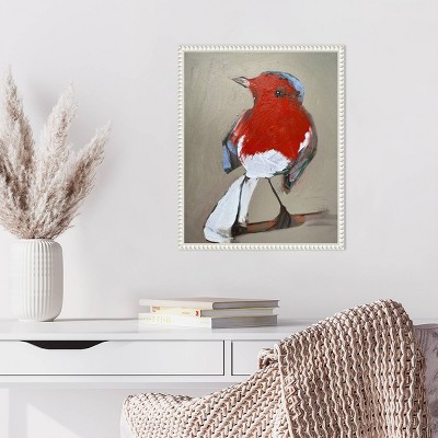 Amanti Art Red Bird I by Erin McGee Ferrell Framed Wall Art Print