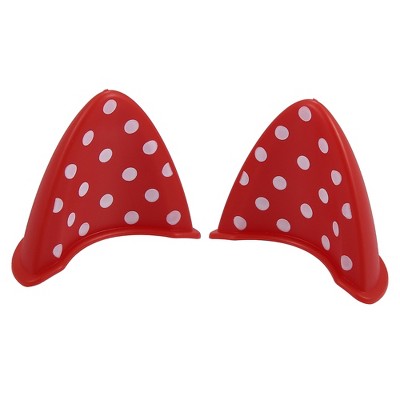 Unique Bargains Universal Bicycle Cat Ears Shape for Helmet Decor Accessory 1 Pair