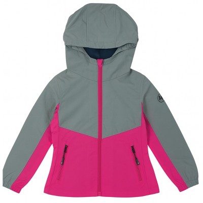 White Mountain Girls' Lightweight Crinkle Rain Jackets