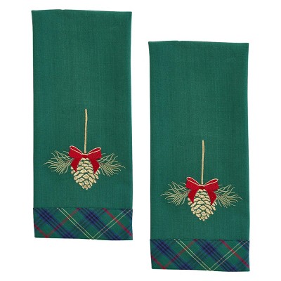 Park Designs Macmerry Plaid Dishtowel Set Of 2
