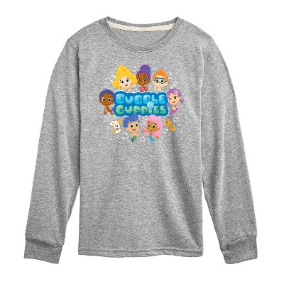 Boys' - Bubble Guppies - Bubble Guppies Group Long Sleeve Graphic T-Shirt