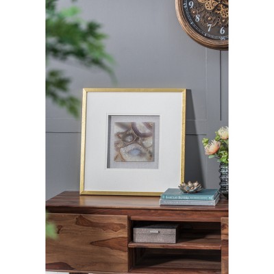 23.6x23.6 Remi Agate Shadow Box Wall Art