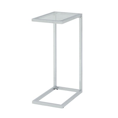 Carolina Living Channing Glass Top Accent Table