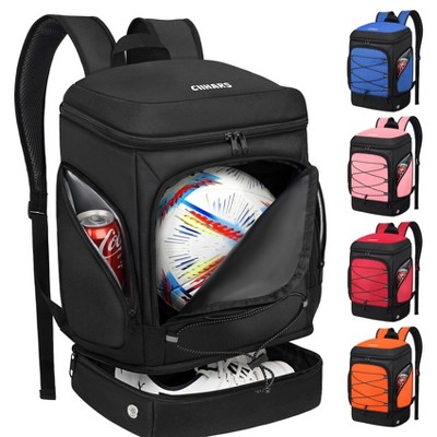 Soccer Backpack,Soccer Bag with Ball Holder, Includes Separate Cleat Shoe and Ball Compartment Sport Equipment Bags