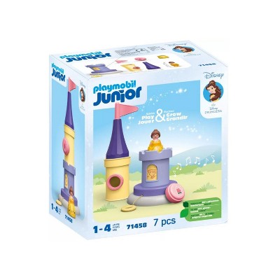 Playmobil Playmobil Junior & Disney Belle's Play Tower with Sound 71458 Playset 7pcs