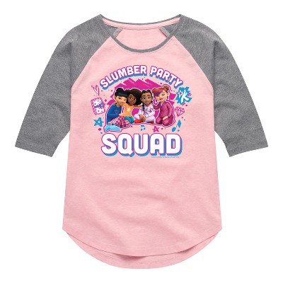 Girls' - Karma's World - Girl Group Shirt Tail Raglan Graphic T-shirt